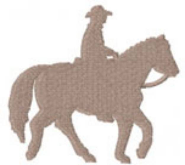 Picture of HORSEBACK Machine Embroidery Design