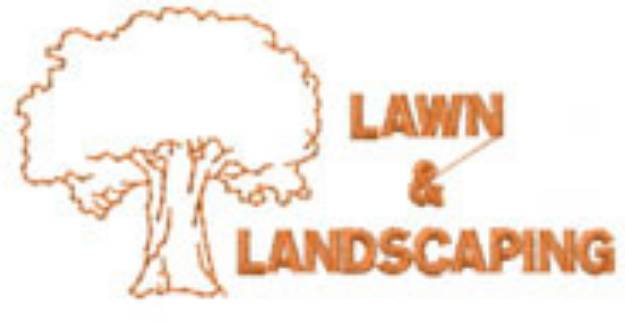 Picture of Lawn And Landscaping Machine Embroidery Design