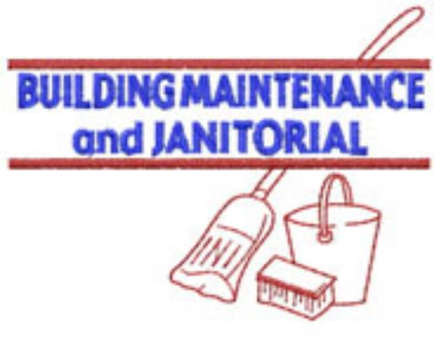 Picture of Building Maintenance Machine Embroidery Design