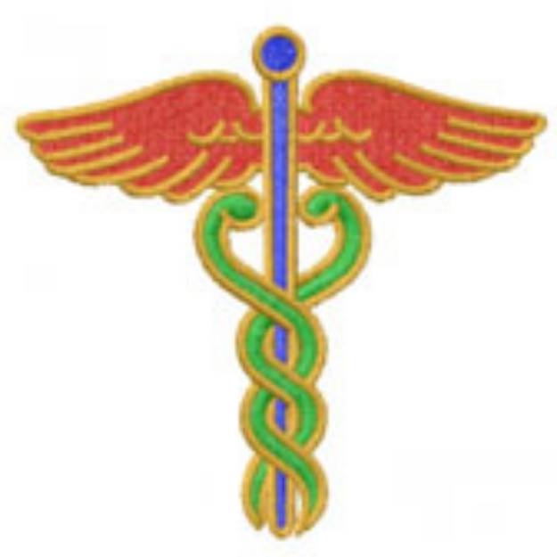 Picture of MEDICAL LOGO Machine Embroidery Design