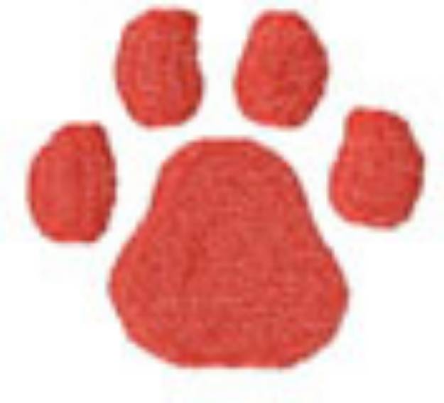 Picture of PAW PRINT Machine Embroidery Design