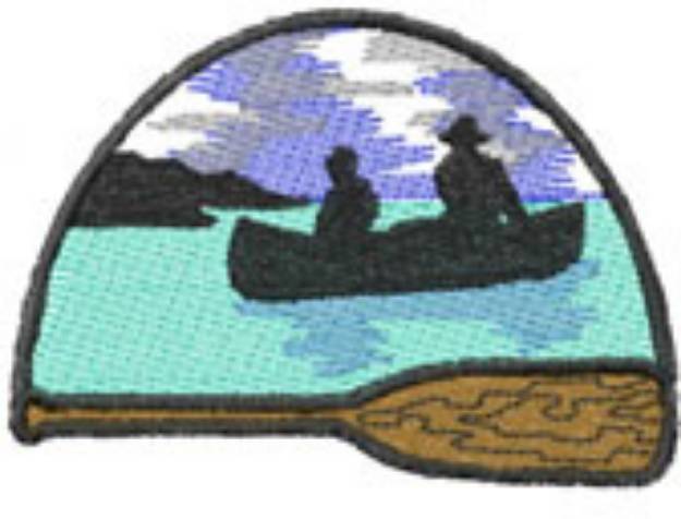 Picture of CANOEING Machine Embroidery Design