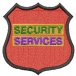 SECURITY SERVICES Machine Embroidery Design