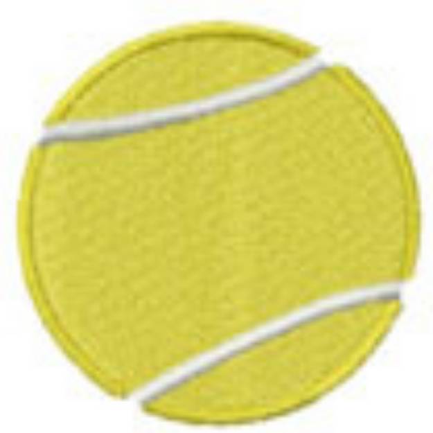 Picture of TENNIS BALL 3/4 Machine Embroidery Design