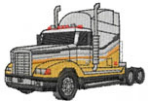 Picture of DIESEL TRACTOR Machine Embroidery Design