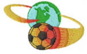Picture of World Soccer Machine Embroidery Design