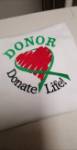 Picture of Donate Life! Machine Embroidery Design