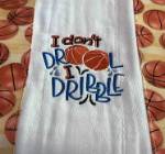 Picture of Don't Drool, Dribble Machine Embroidery Design
