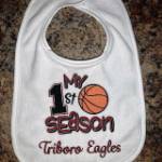 Picture of My 1st Basketball Season Machine Embroidery Design