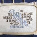Picture of Hebrews 11:1 Machine Embroidery Design