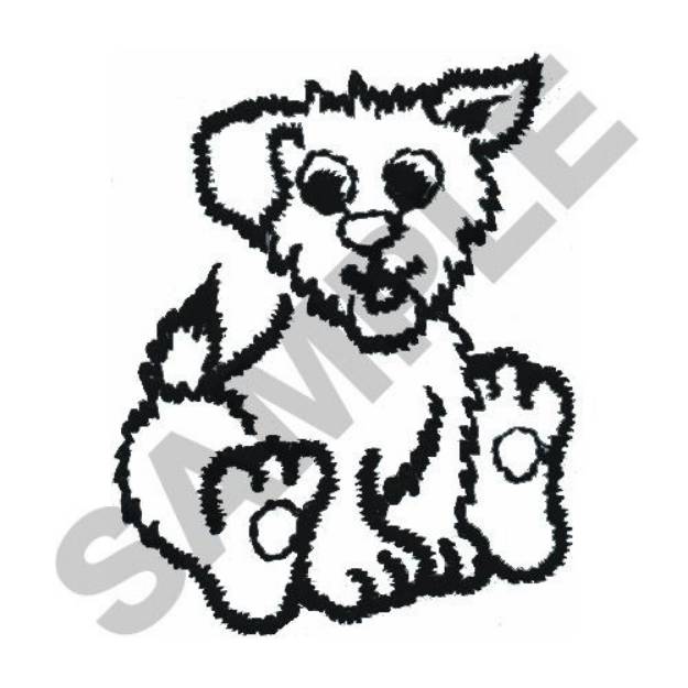 Picture of PUPPY OUTLINE
