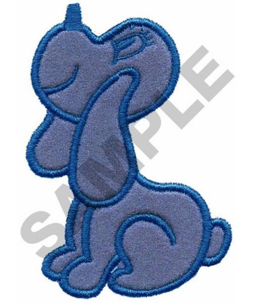 Picture of DOG APPLIQUE