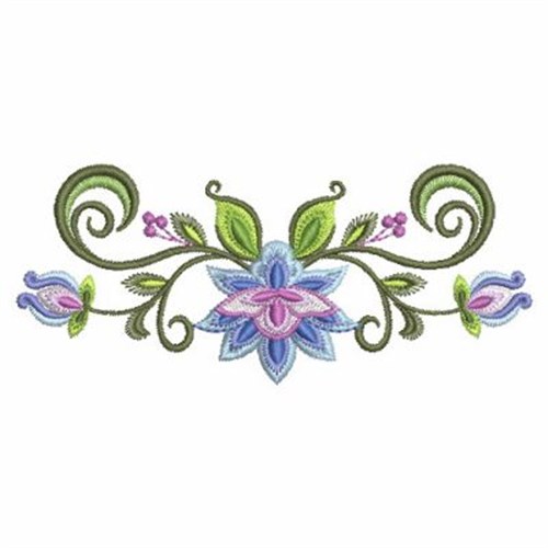 Flowering Design Machine Embroidery Design
