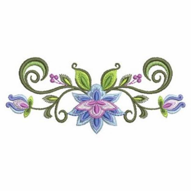 Picture of Flowering Design Machine Embroidery Design