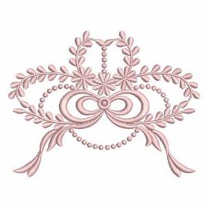 Picture of Heirloom Floral Machine Embroidery Design