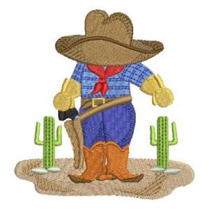 Picture of Lil Cowboy Machine Embroidery Design