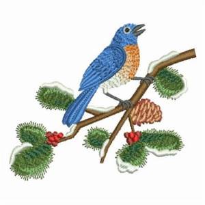 Picture of Singing Bird Machine Embroidery Design