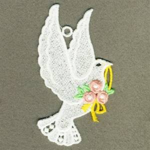 Picture of FSL Dove Machine Embroidery Design