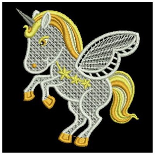 FSL Pegasus Horse Machine Embroidery Design