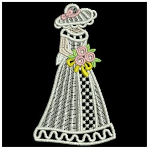 FSL Bride Machine Embroidery Design