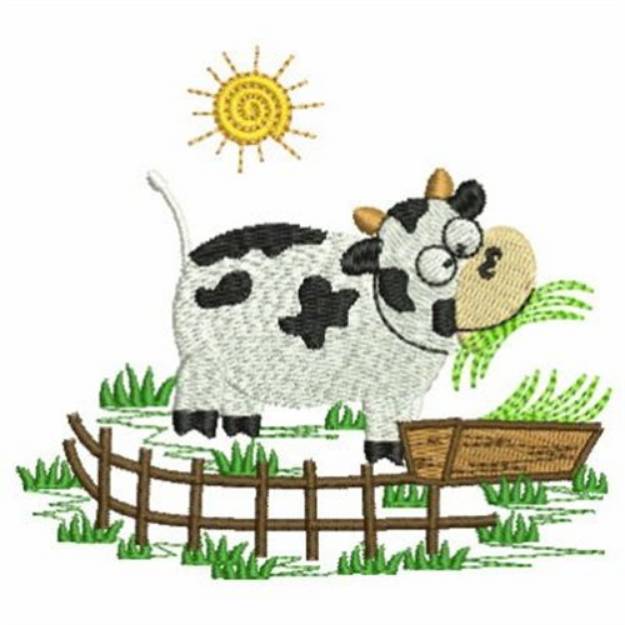 Picture of Country Cows Machine Embroidery Design