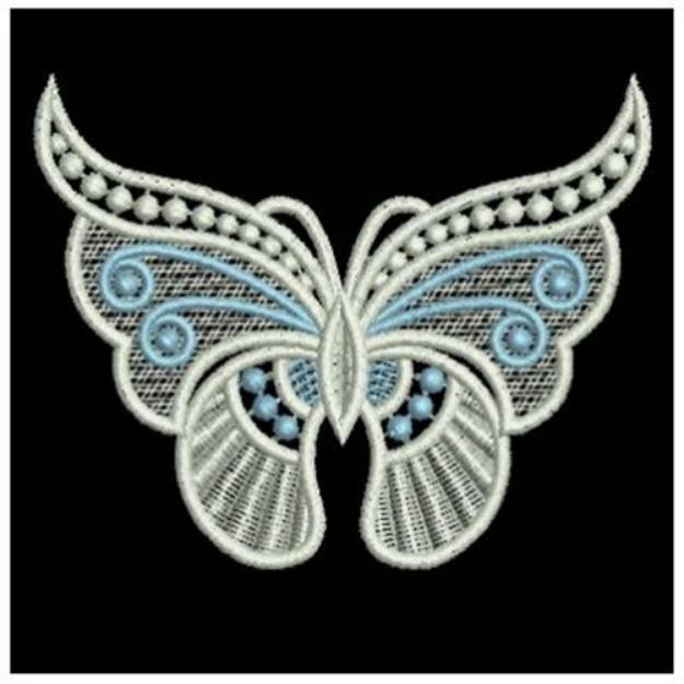 Picture of FSL Swirl Butterfly Machine Embroidery Design