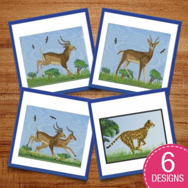 Picture of Wildlife 3 Embroidery Design Pack