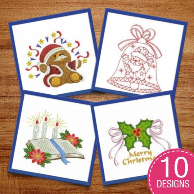 Picture of AP Christmas Medley Embroidery Design Pack