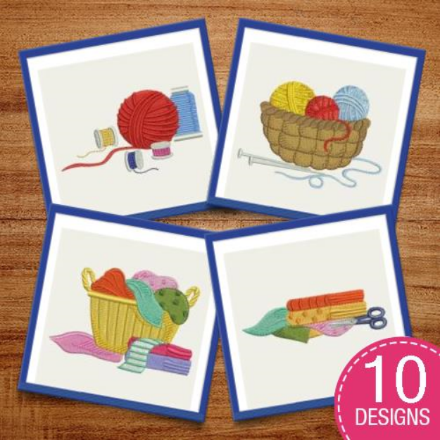 Picture of Sewing Fun 2 Embroidery Design Pack
