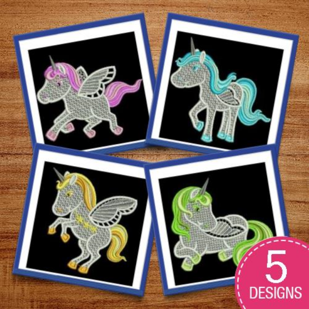 Picture of FSL Pegasus Embroidery Design Pack