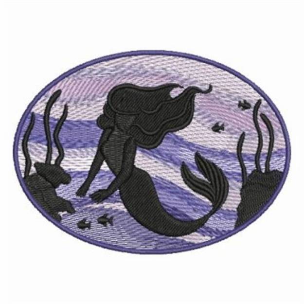 Picture of Beautiful Mermaid Machine Embroidery Design