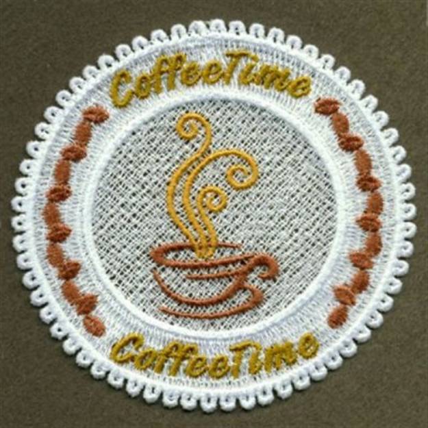 Picture of FSL Coffee Time Machine Embroidery Design