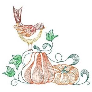Picture of Autumn Charm Machine Embroidery Design