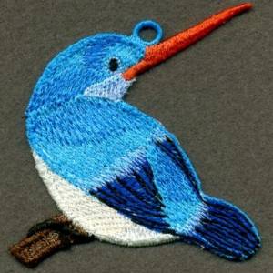 Picture of FSL Birds On Branch Machine Embroidery Design