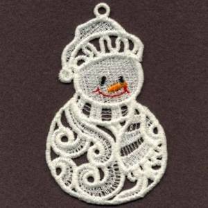 Picture of FSL Filigree Christmas 3 Machine Embroidery Design