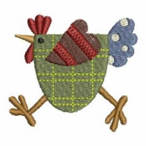 Picture of Country Chicken Machine Embroidery Design