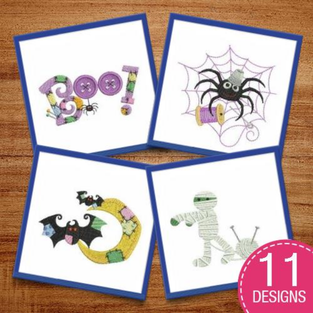 Picture of Halloween Sewing Fun Embroidery Design Pack