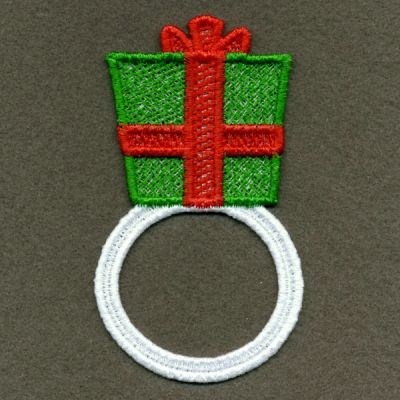 FSL Christmas Rings Machine Embroidery Design