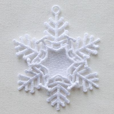 FSL Snowflake Ornaments Machine Embroidery Design
