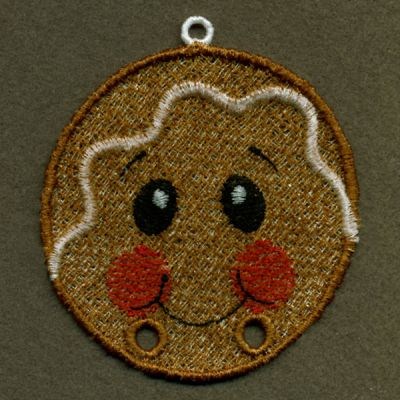FSL Gingerbread Hanger Machine Embroidery Design
