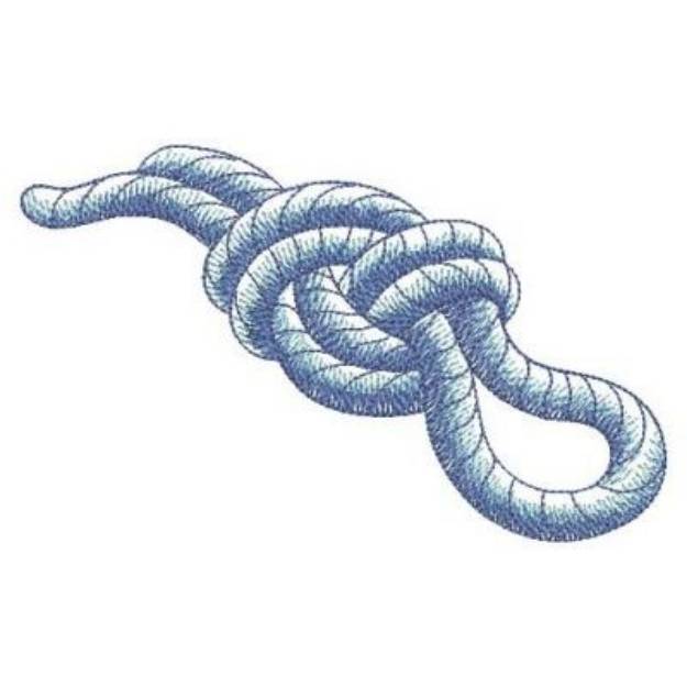 Picture of Sketched Nautical Knots Machine Embroidery Design