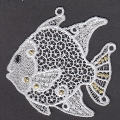 FSL Fish Machine Embroidery Design