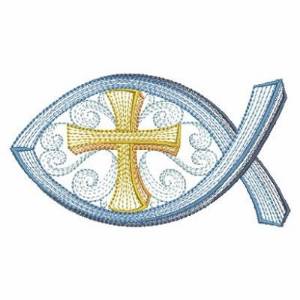 Picture of Christian Symbol Machine Embroidery Design