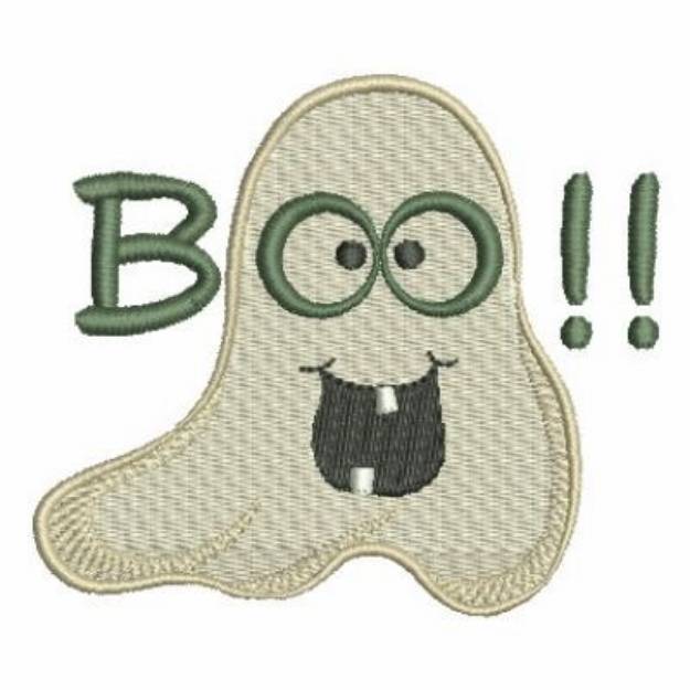 Picture of Boo Ghost Machine Embroidery Design