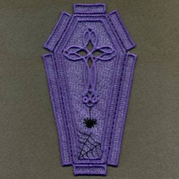 Picture of 3D FSL Coffin Machine Embroidery Design
