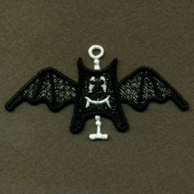 Picture of FSL Bat Machine Embroidery Design