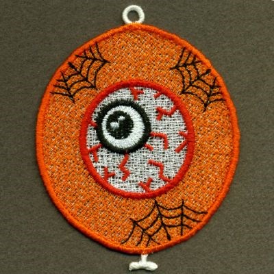 FSL Halloween O Machine Embroidery Design