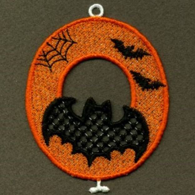 Picture of FSL Halloween O Machine Embroidery Design