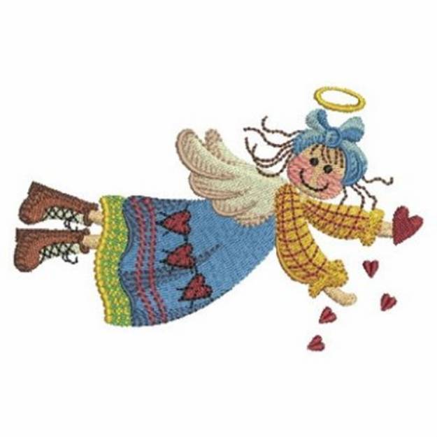Picture of Country Angel Machine Embroidery Design