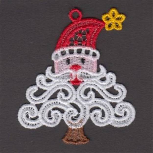 Picture of FSL Santa Machine Embroidery Design